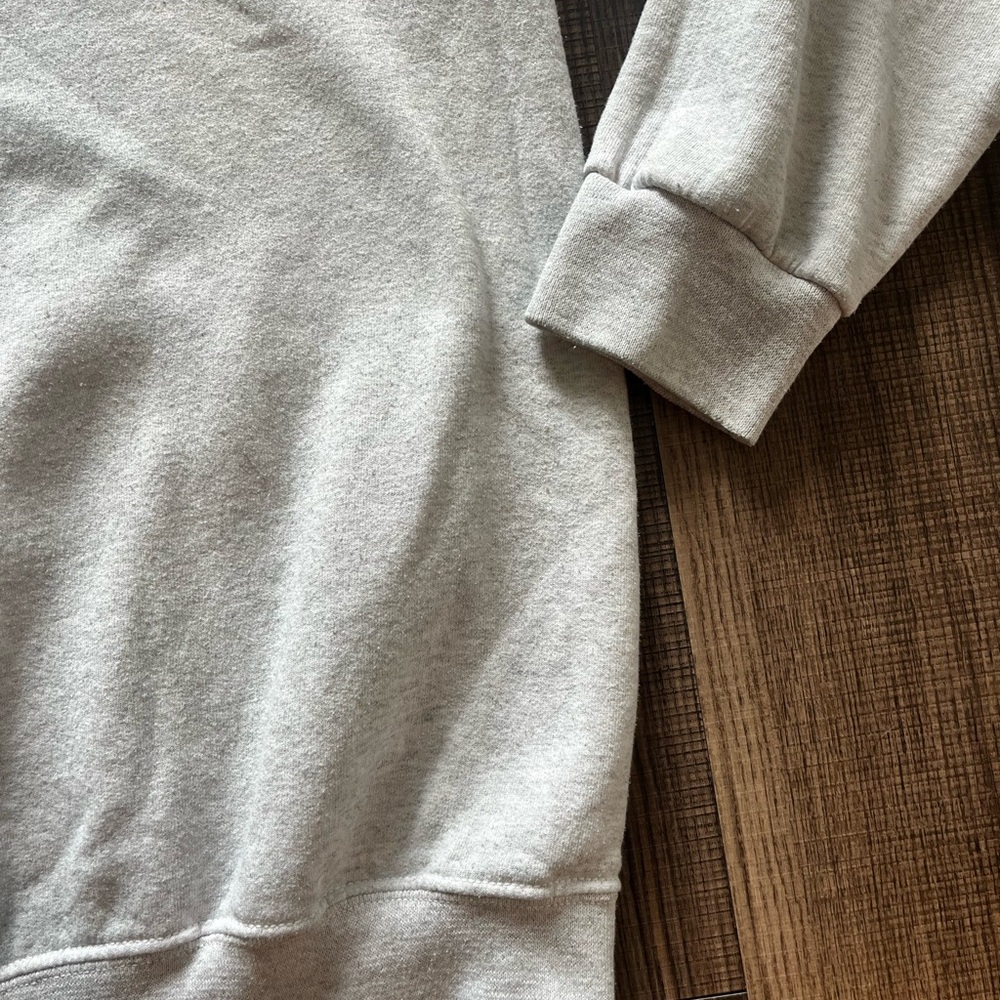 Jerzees Gray Crewneck Sweater - Picture 5 of 8